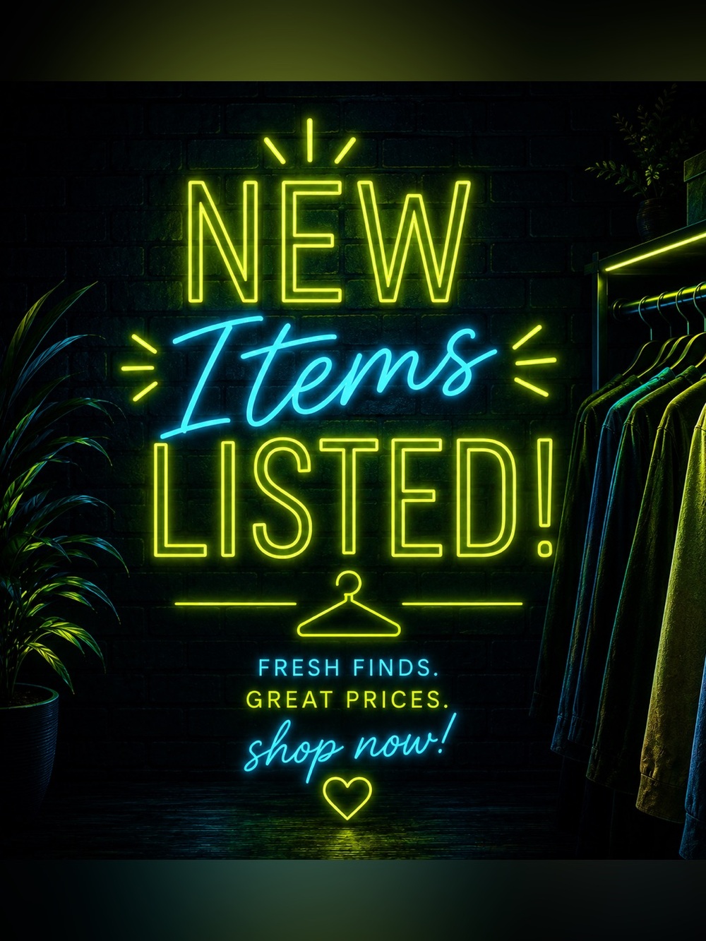 New Items Listed